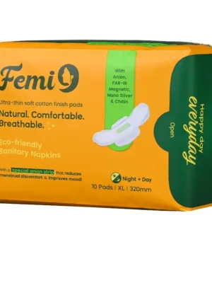 Femi 9 Sanitary Napkin(320 mm- 10 Pads) Pack of 1